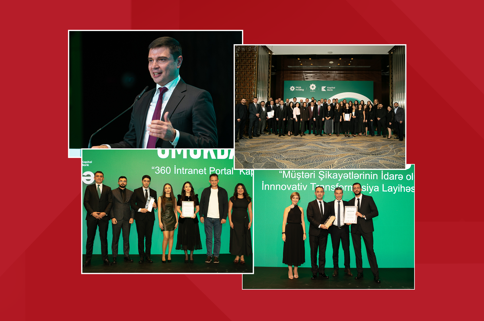 Kapital Bank Wins “Xəmsə” unity competition with two projects